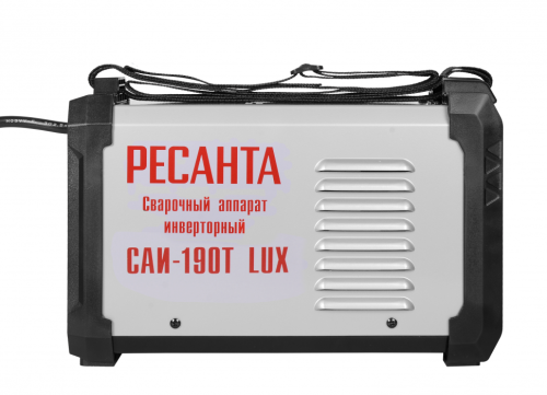 Сварочный аппарат инверторный САИ-190Т LUX Ресанта фото 4