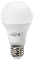 Лампа светодиодная LL-R-A65-15W-230-6K-E27 (груша, 15Вт, холод., Е27) Ресанта