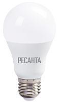 Лампа светодиодная LL-R-A60-13W-230-4K-E27 (груша, 13Вт, нейтр., Е27) Ресанта