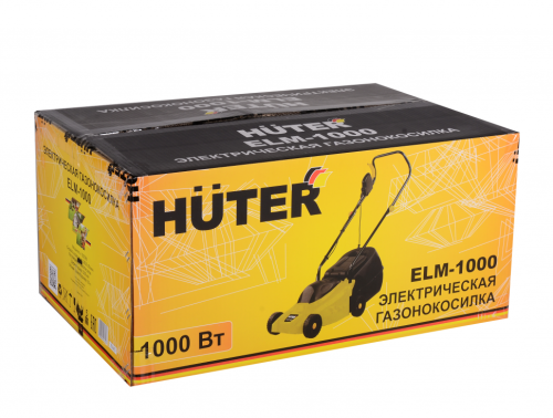 Газонокосилка электрическая ELM-1000 Huter фото 6