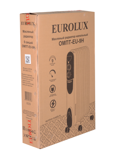 Масляный радиатор ОМПТ-EU-9Н Eurolux фото 8