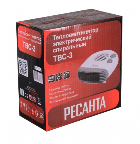 Тепловентилятор ТВС-3 Ресанта фото 6