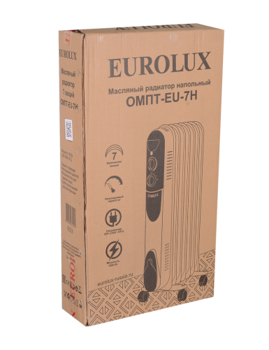 Масляный радиатор ОМПТ-EU-7Н Eurolux фото 7